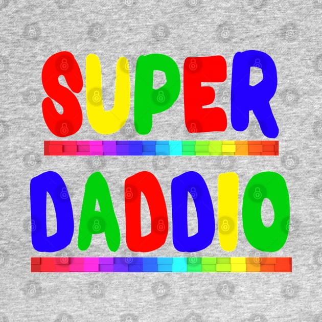 Super Daddio T-Shirt, Funny Dad Shirt, Fathers day special by slawers